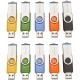Intenso Basic Line unidad flash USB 4 GB USB tipo A 2.0 Negro, Azul, Verde, Naranja, Amarillo